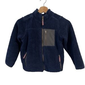 CARTER’S Fleece Zip Up Jacket Navy Boys Size 6